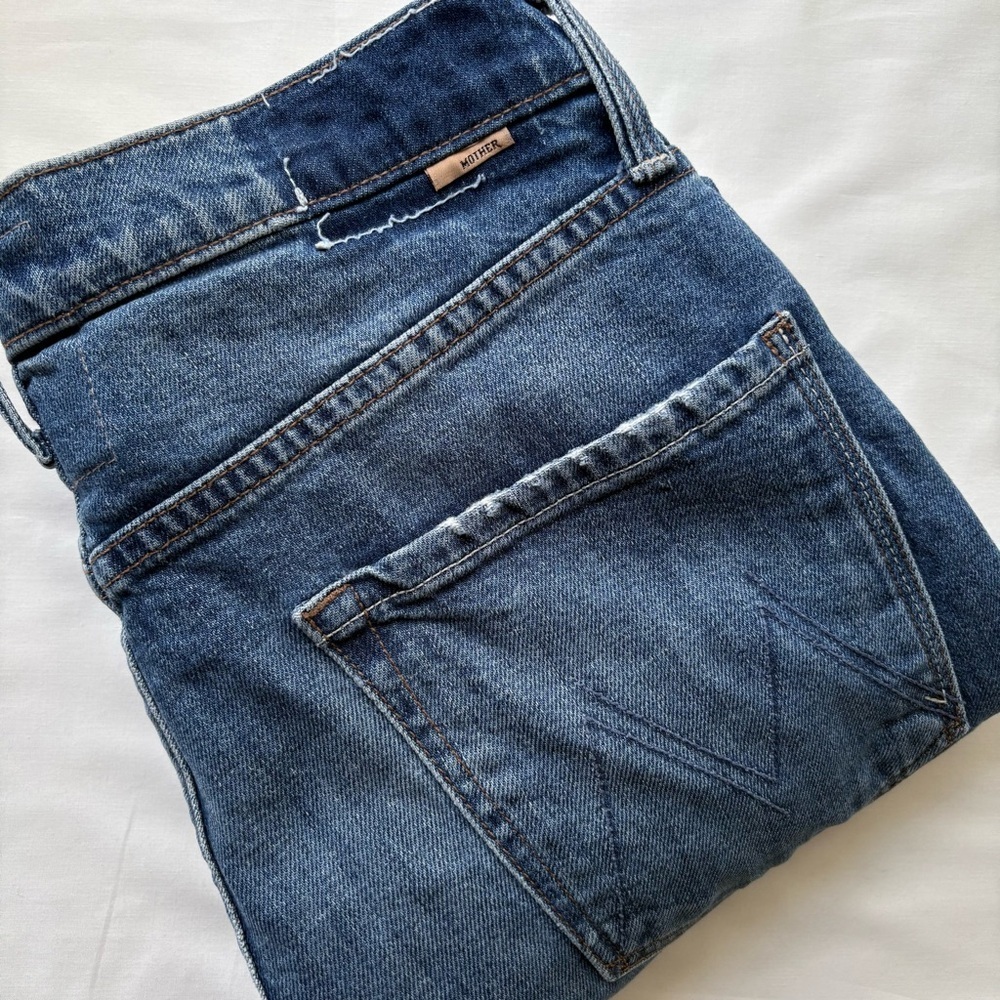 Mother High Waisted Rider Skimp Jeans Size 31 - Picture 1 of 11